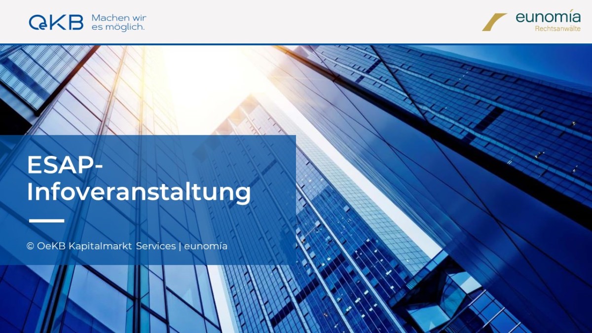WKO – ESAP News for the banking and insurance industry