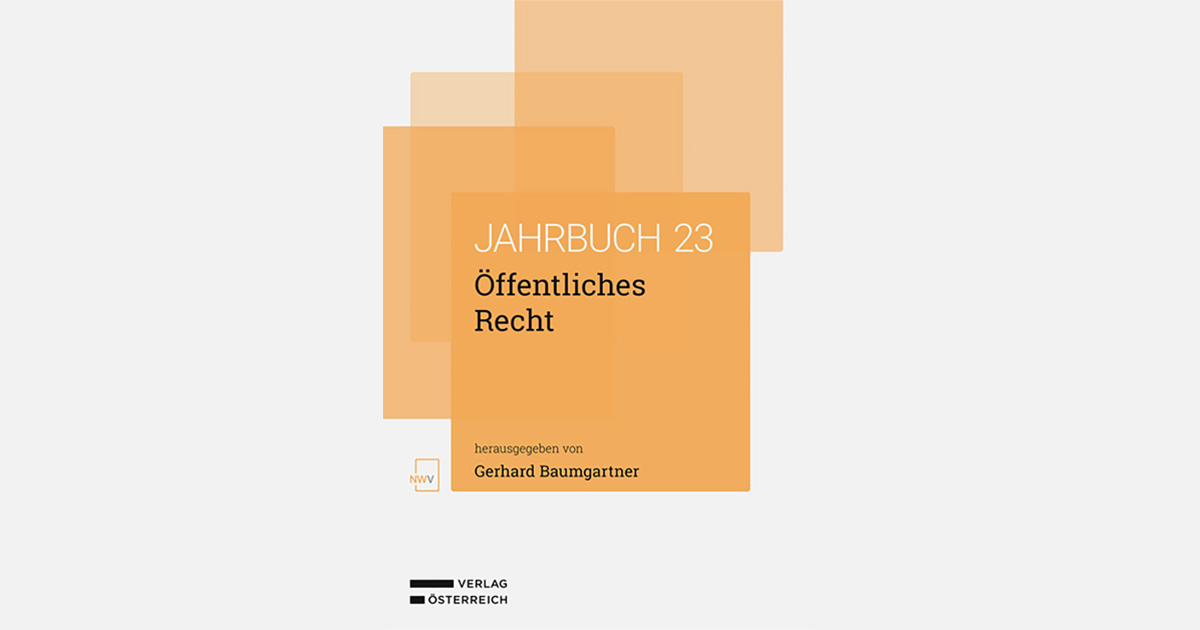 Jahrbuch Öffentliches Recht 2023 
