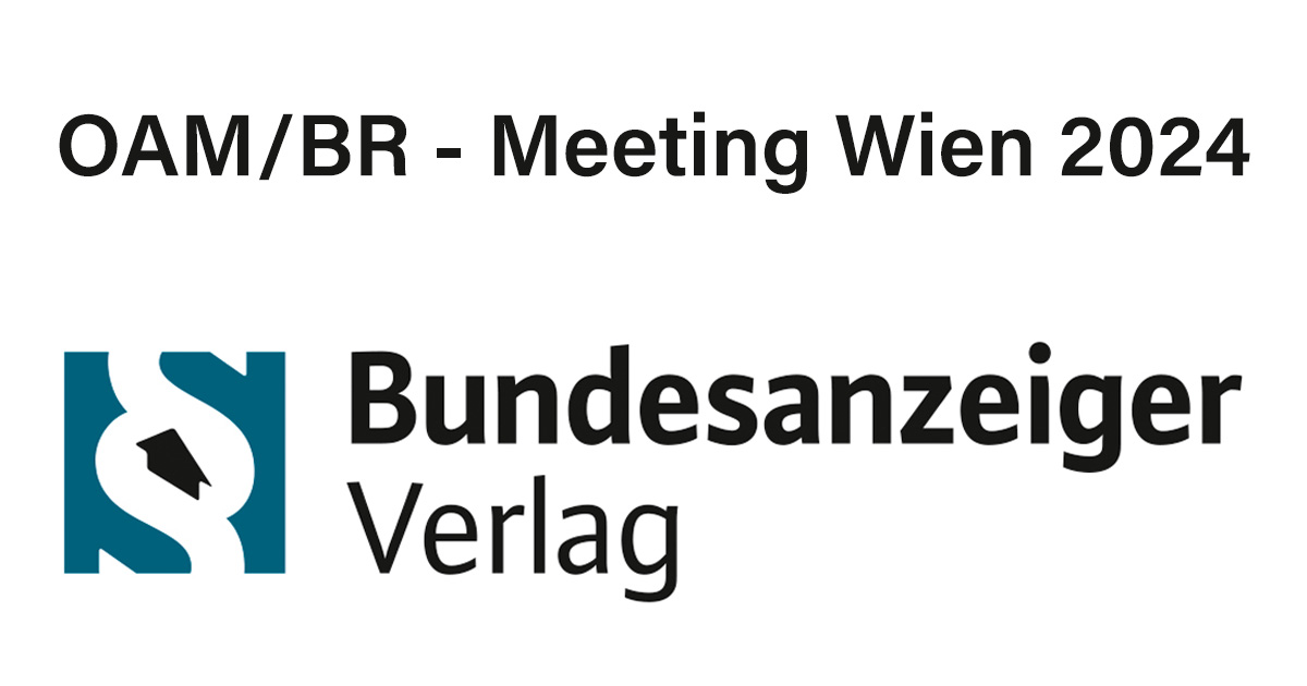 OAM/BR – Meeting Wien 2024 